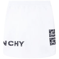 Jupe broderie dentelle - Blanc