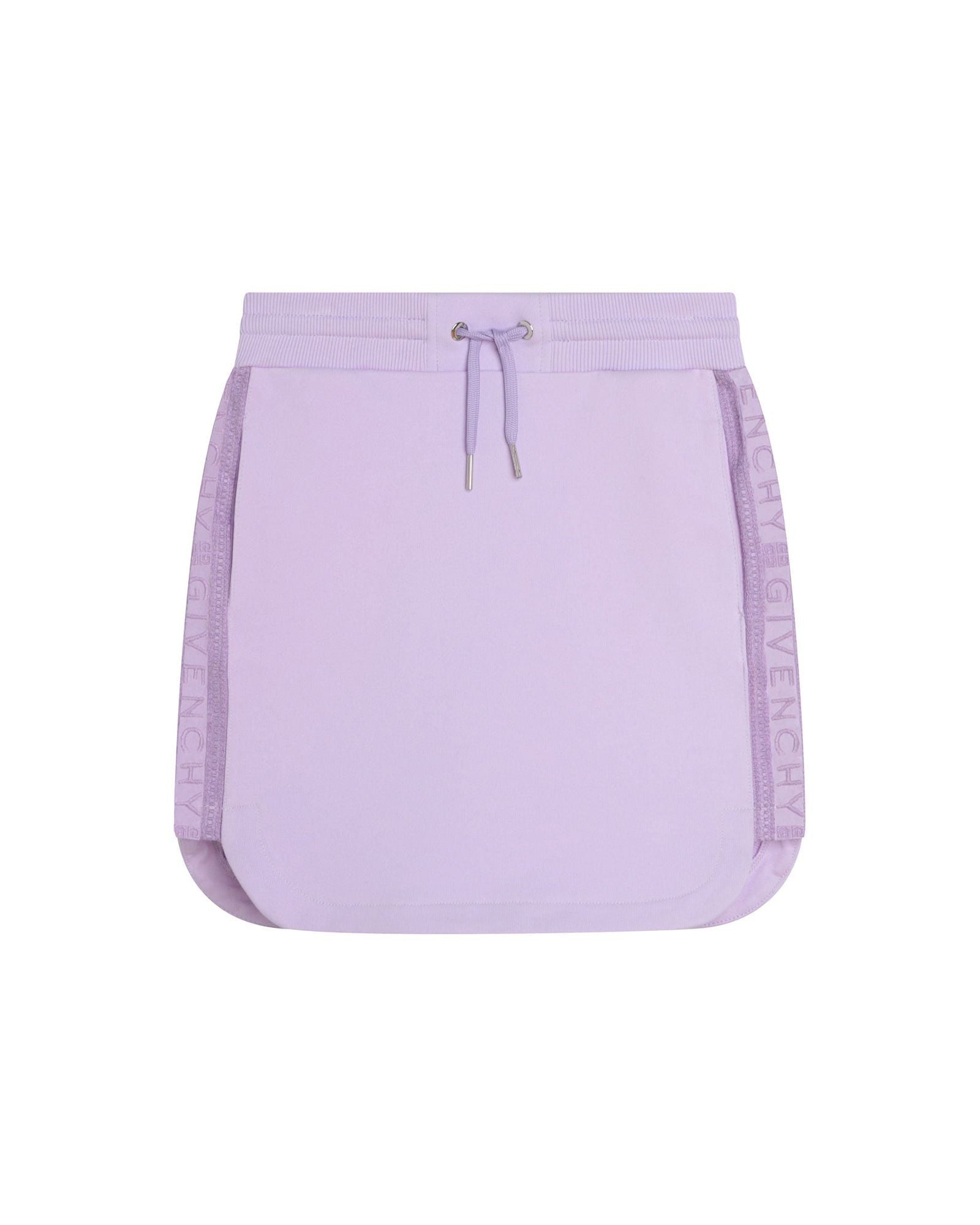 Jupe en molleton - Mauve