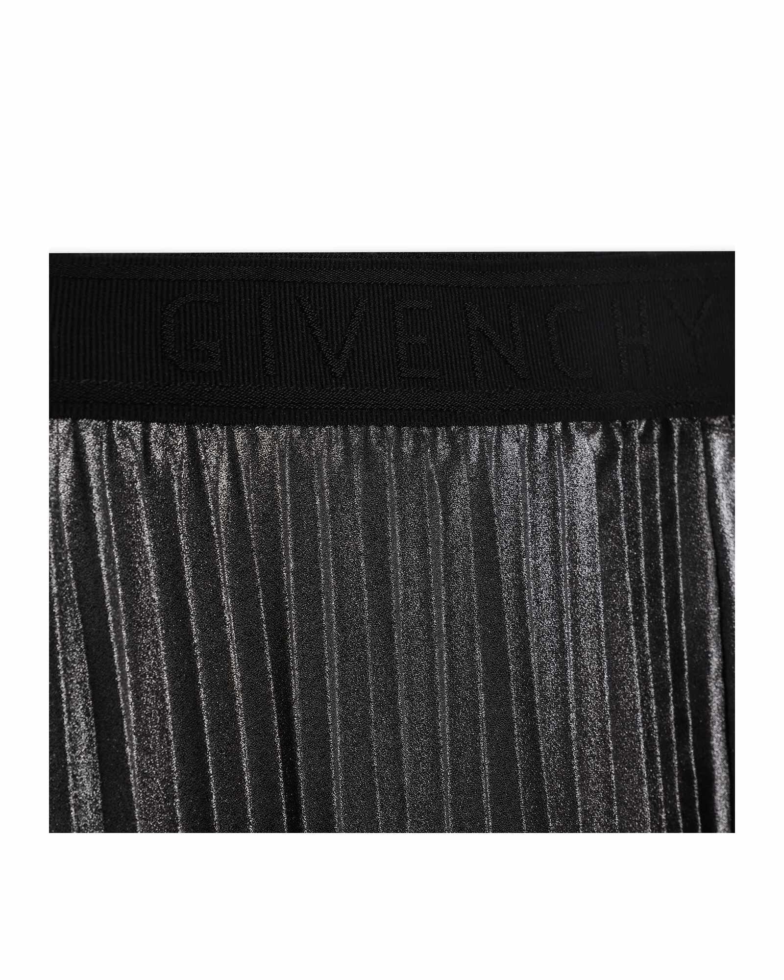 Jupe asymétrique plissée - Silver