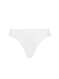 String Sublime en dentelle - Blanc
