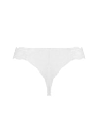 String Sublime en dentelle - Blanc