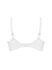 Sublime lace balconnet bra - White