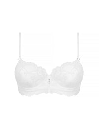 Soutien-gorge balconnet Sublime en dentelle - Blanc