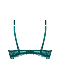 Soutien-gorge balconnet Sublime en dentelle - Vert Princesse