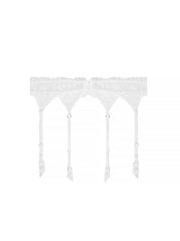 Porte-jarretelles Sublime en dentelle - Blanc