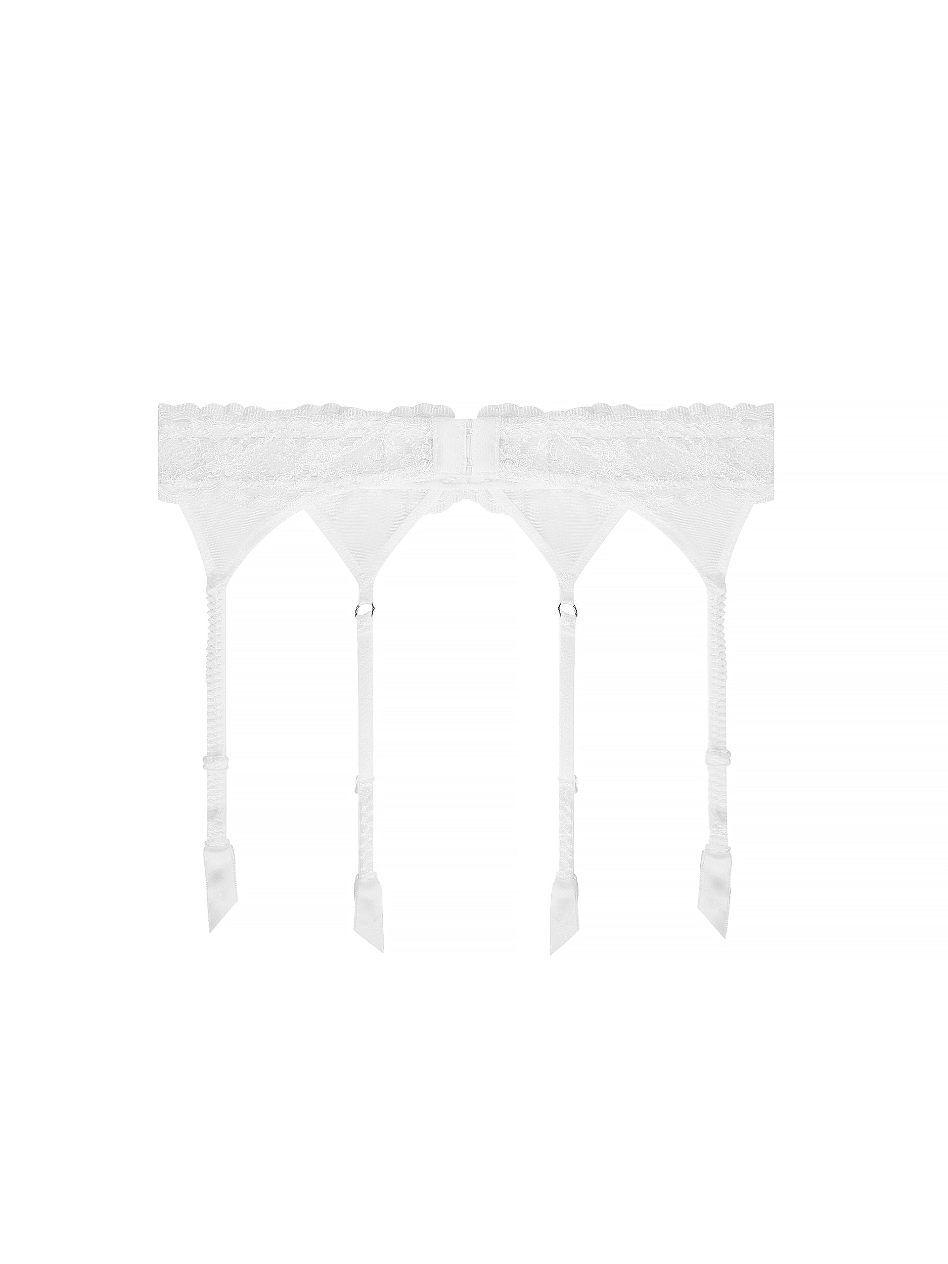 Porte-jarretelles Sublime en dentelle - Blanc