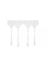 Porte-jarretelles Sublime en dentelle - Blanc