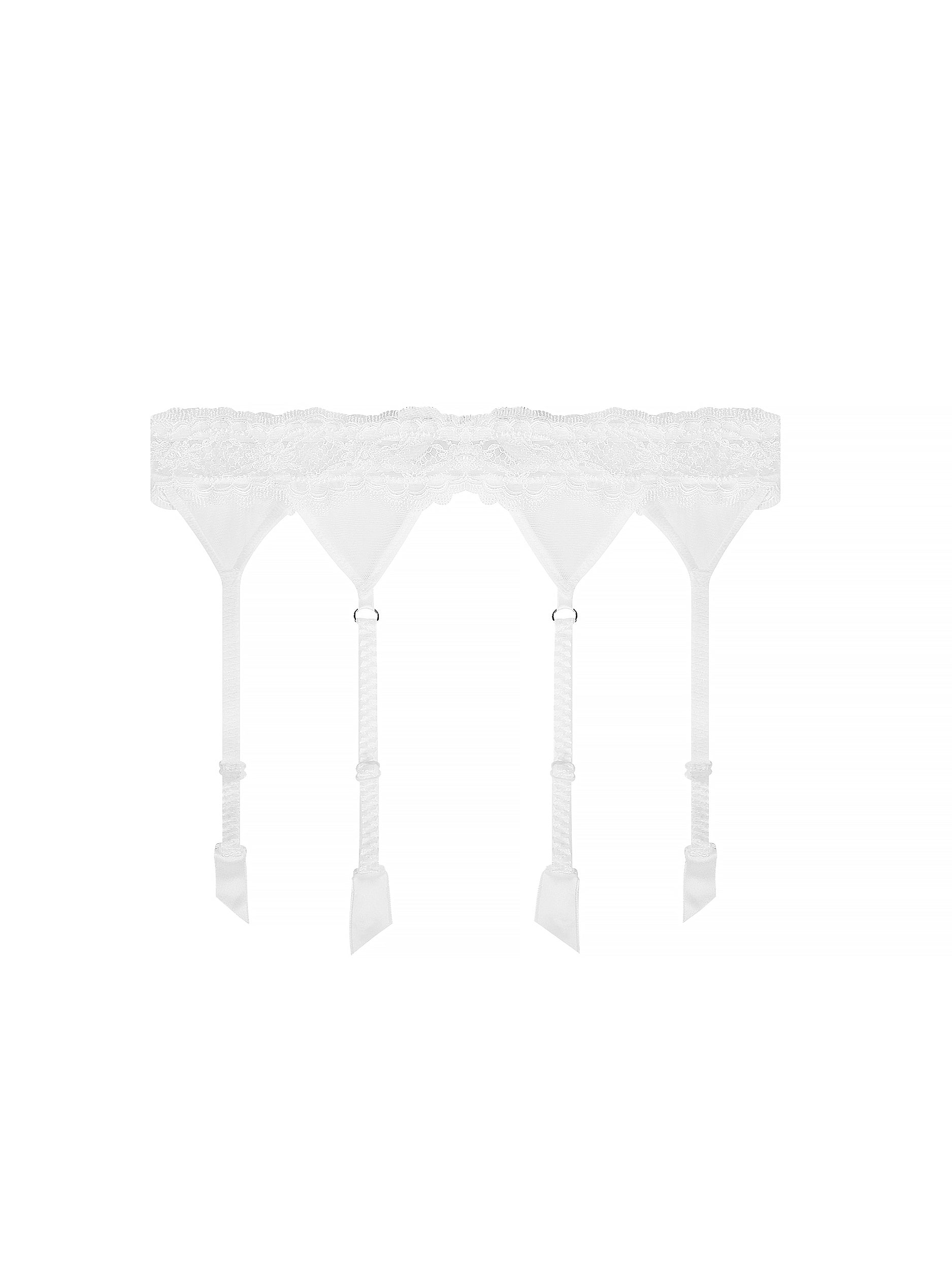 Porte-jarretelles Sublime en dentelle - Blanc