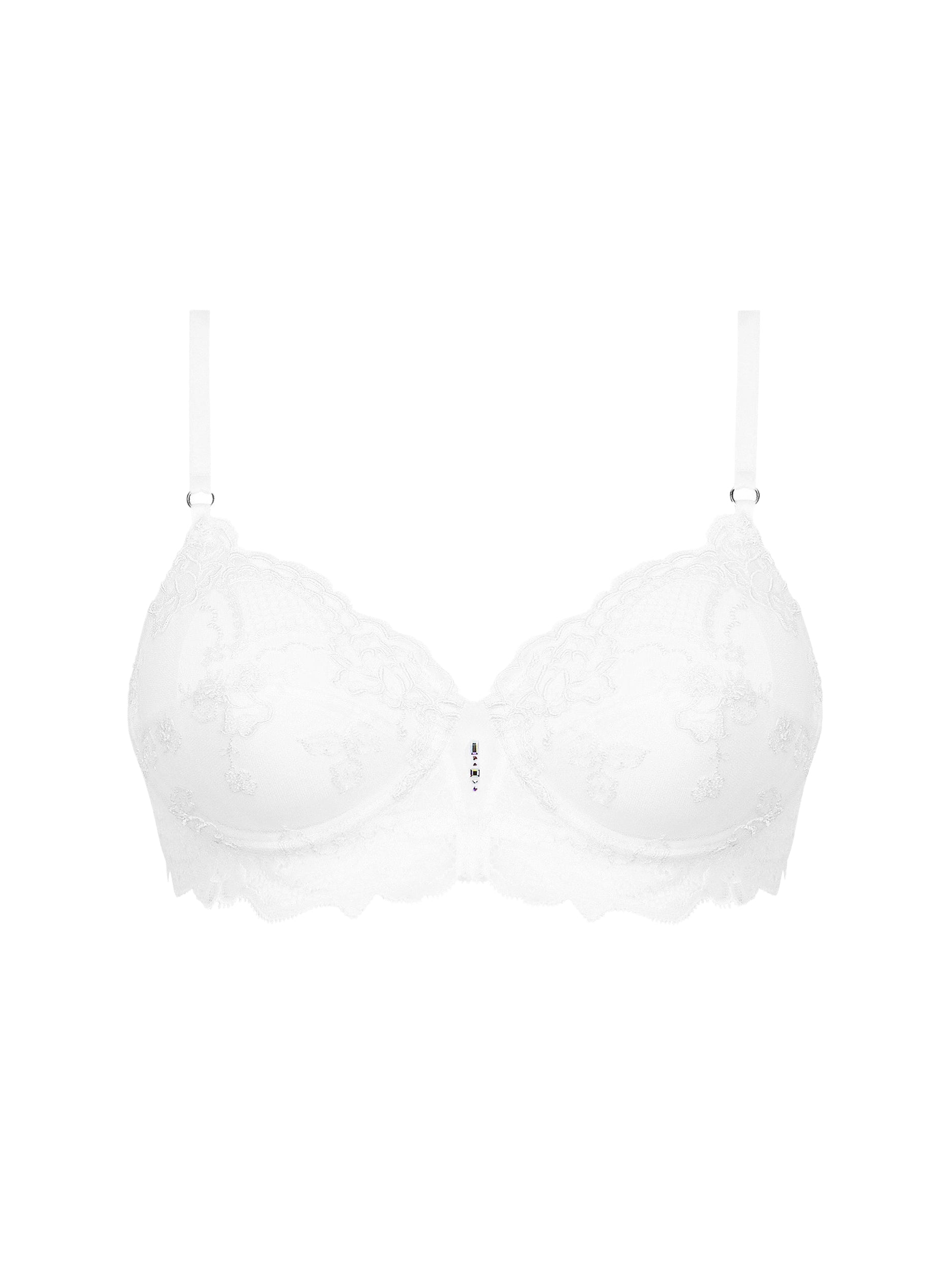 Soutien-gorge triangle Sublime en dentelle - Blanc