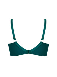 Soutien-gorge balconnet Sublime en dentelle - Vert Princesse