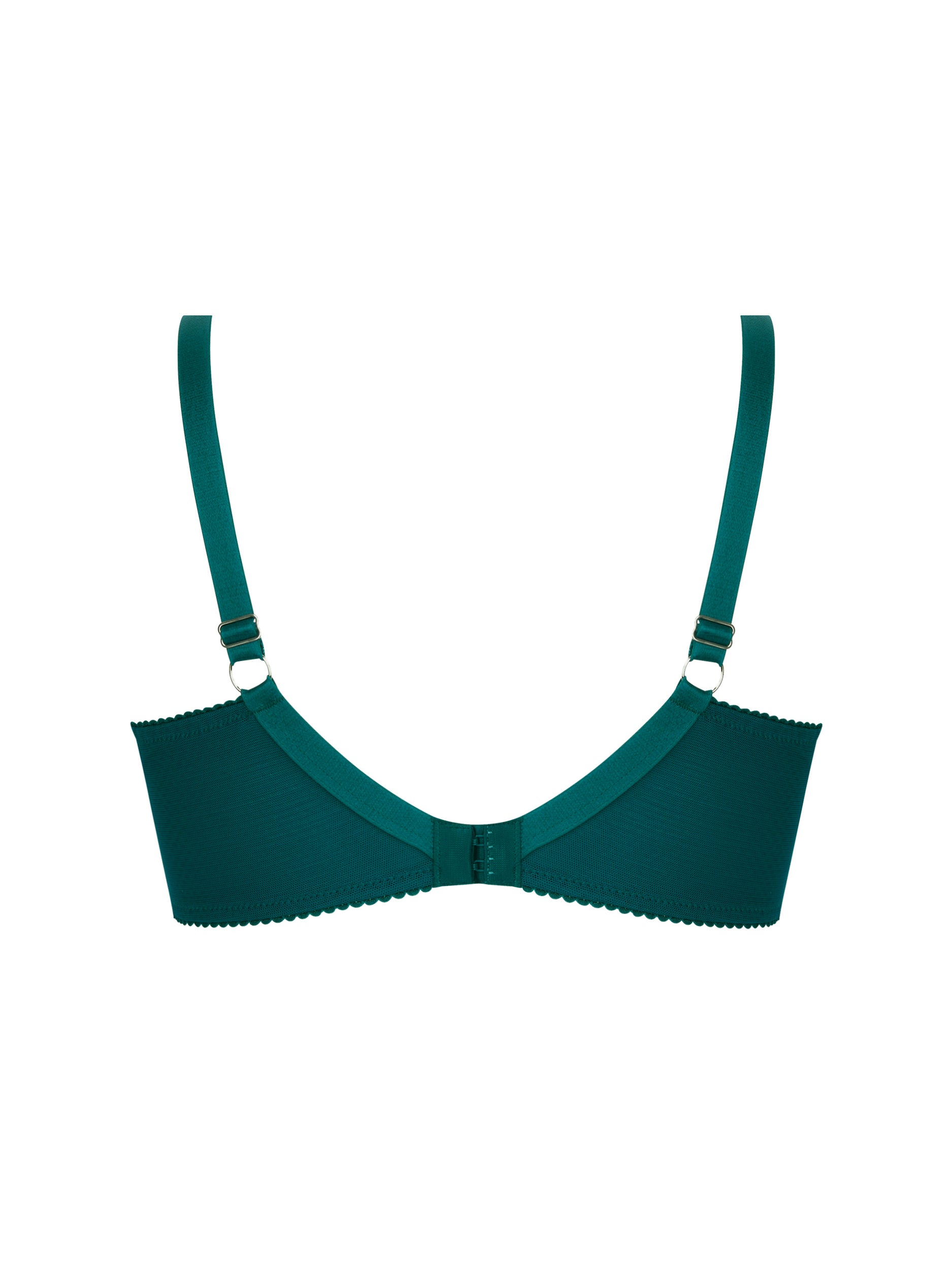 Soutien-gorge balconnet Sublime en dentelle - Vert Princesse