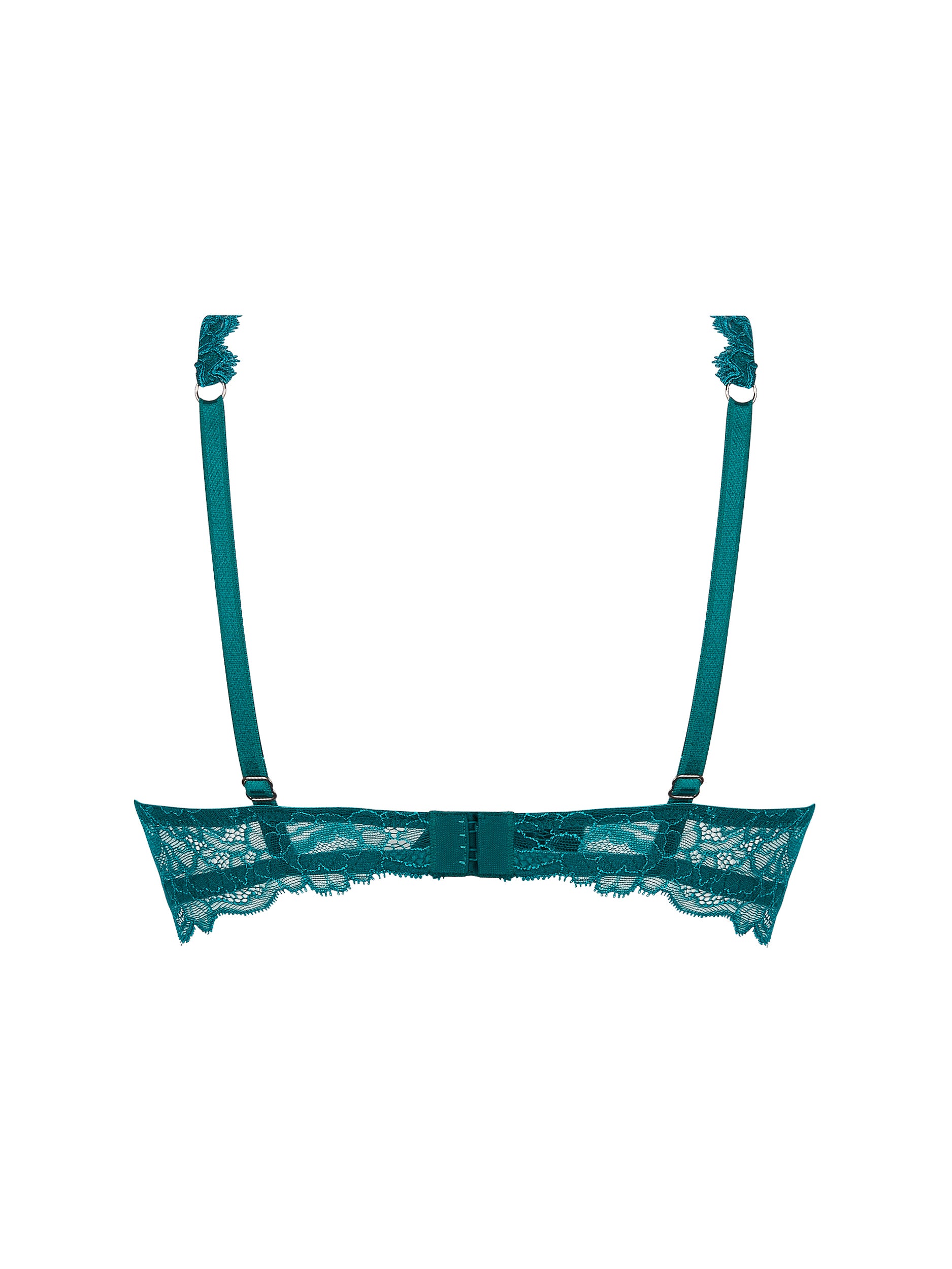 Soutien-gorge triangle Sublime en dentelle - Vert Princesse
