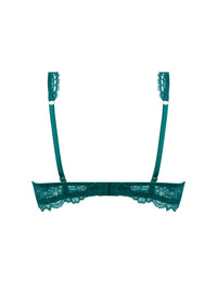 Sublime lace triangle bra - Princess Green