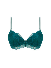 Soutien-gorge balconnet Sublime en dentelle - Vert Princesse
