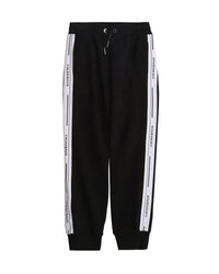 Pantalon motif jacquard - Black