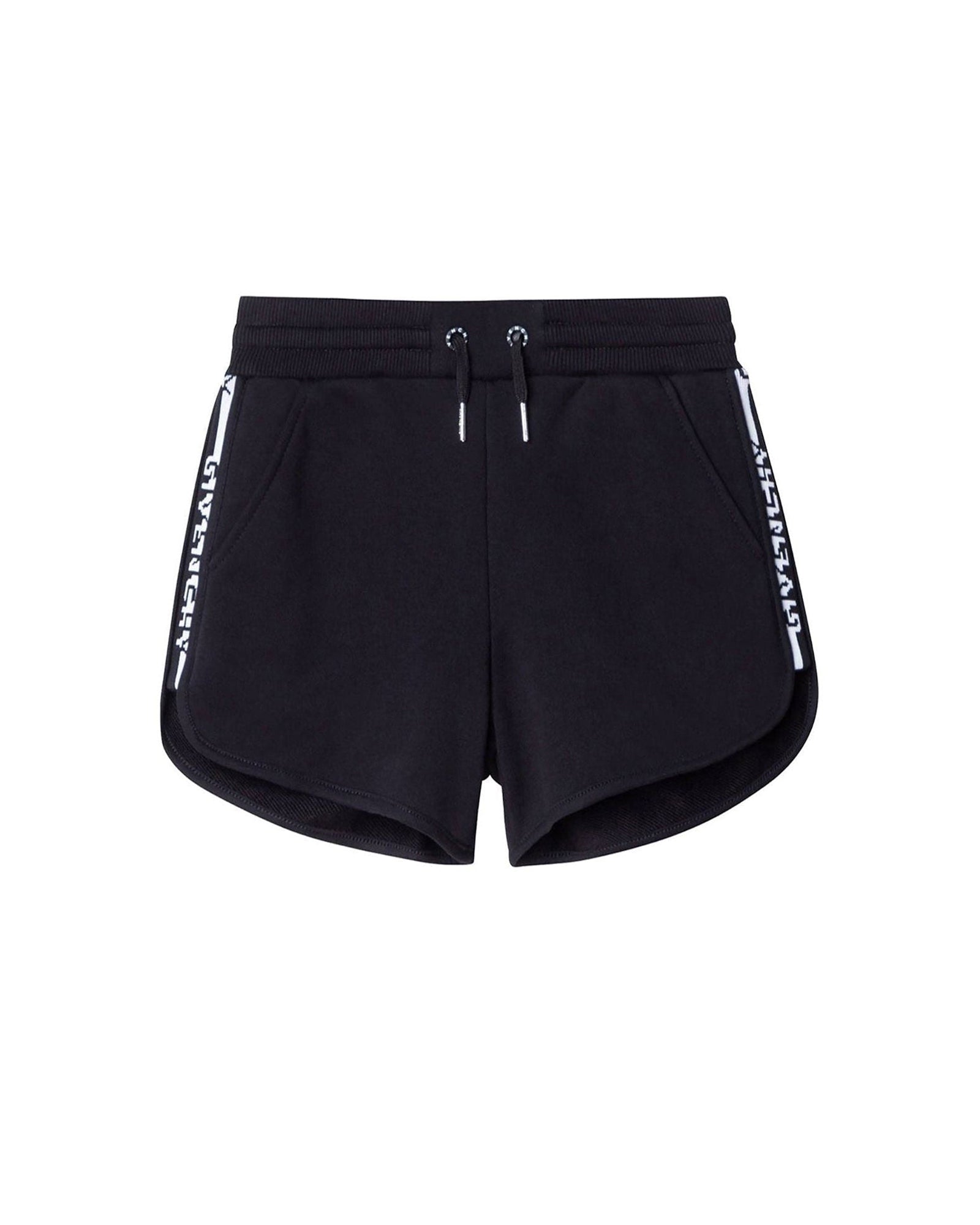Short bande logo en molleton - Black