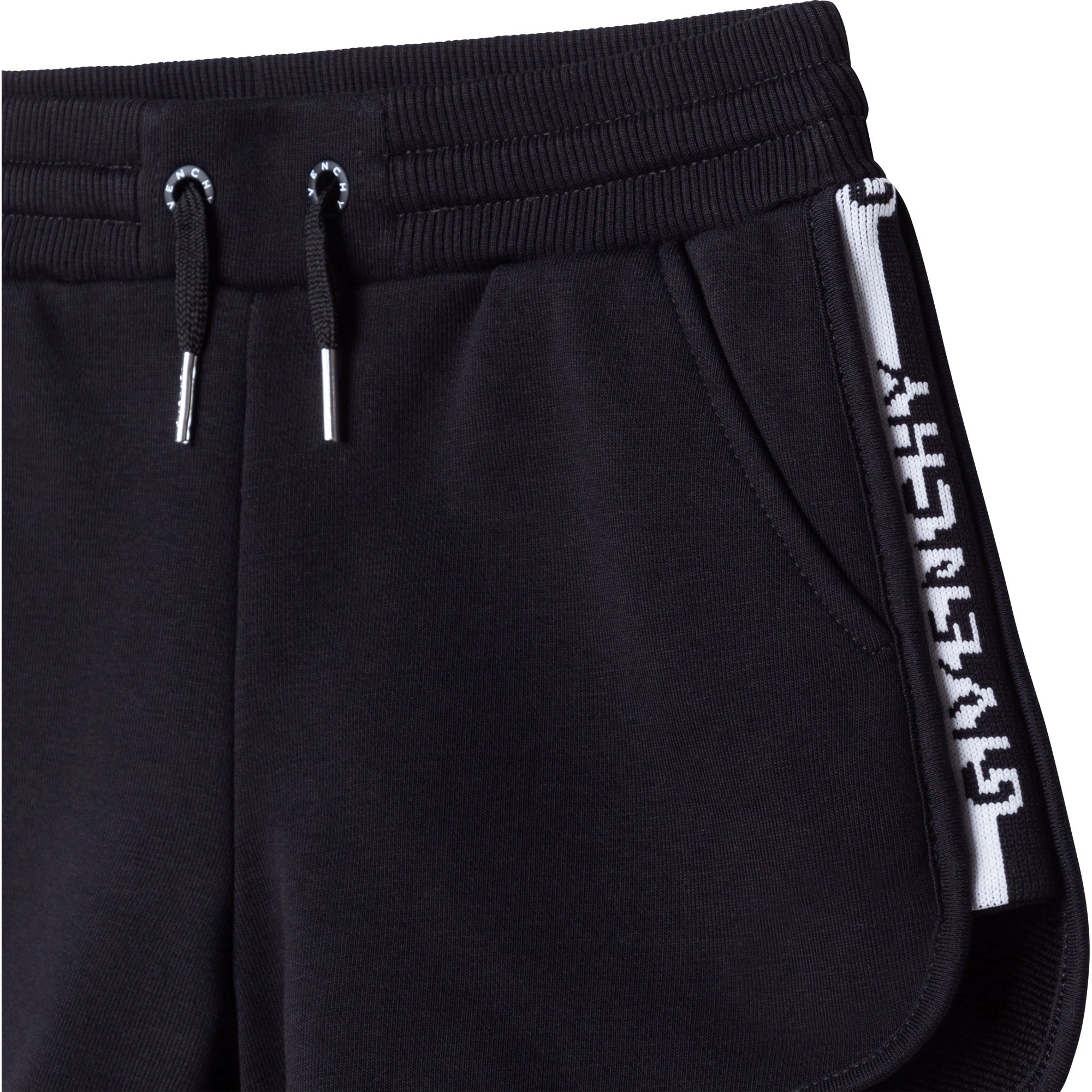 Short bande logo en molleton - Black