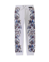 Pantalon à taille élastiquée - Blanc