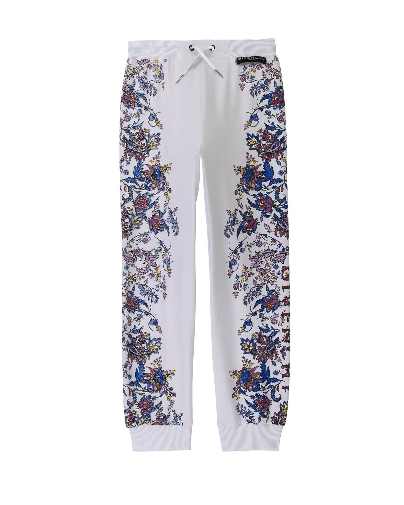 Pantalon à taille élastiquée - Blanc