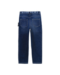 Pantalon multi poches - Denim blue