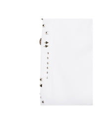 Pantalon à studs - Blanc