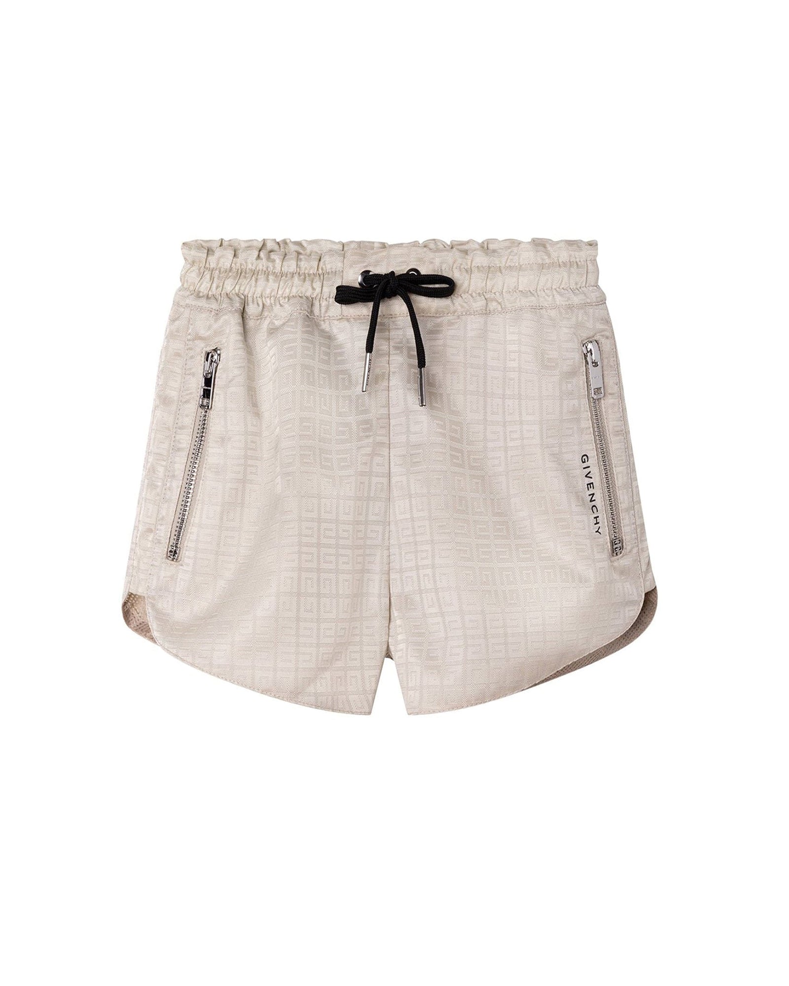 Short en jacquard déperlant - Champagne