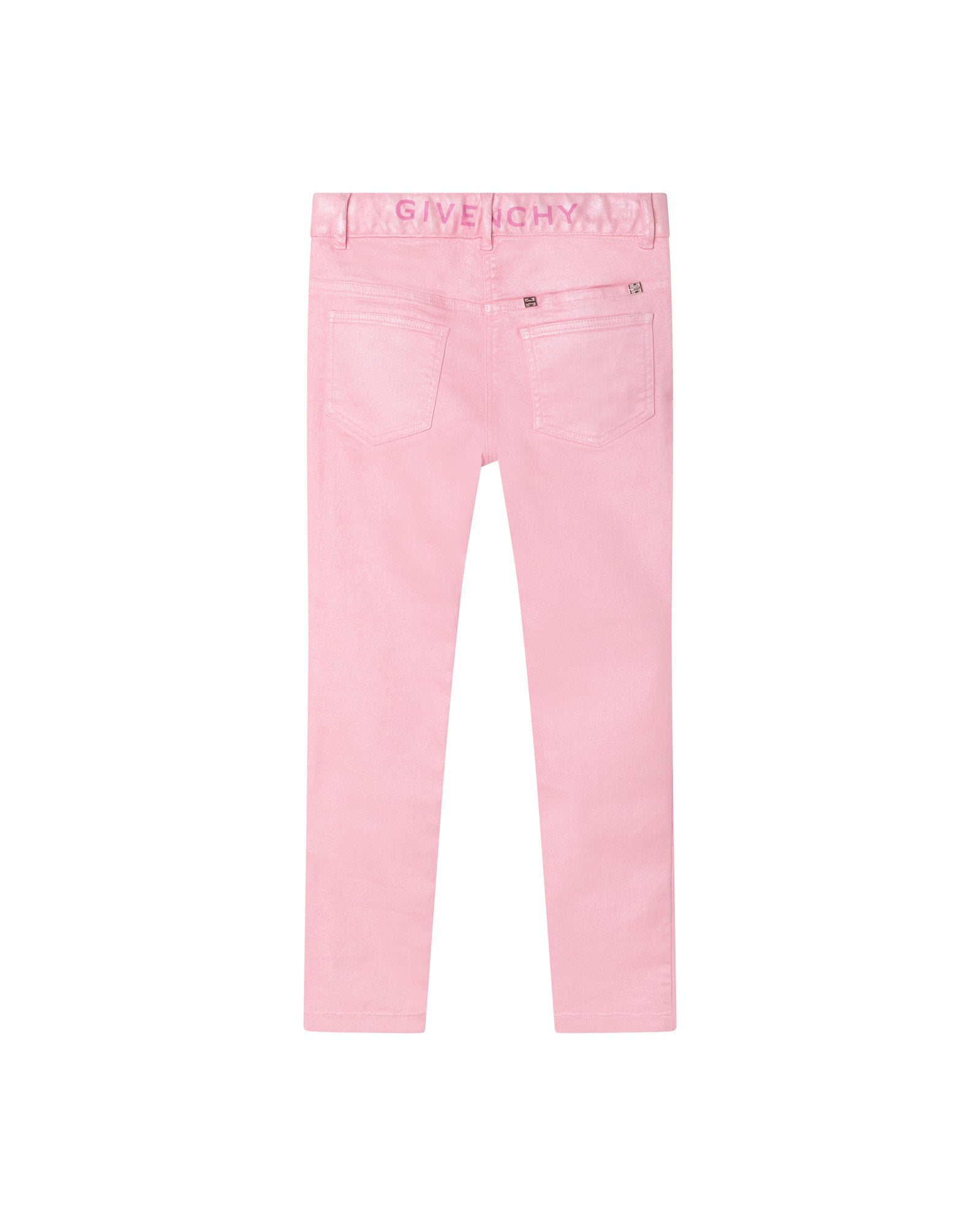 Pantalon en drill ceinturé - Marshmallow