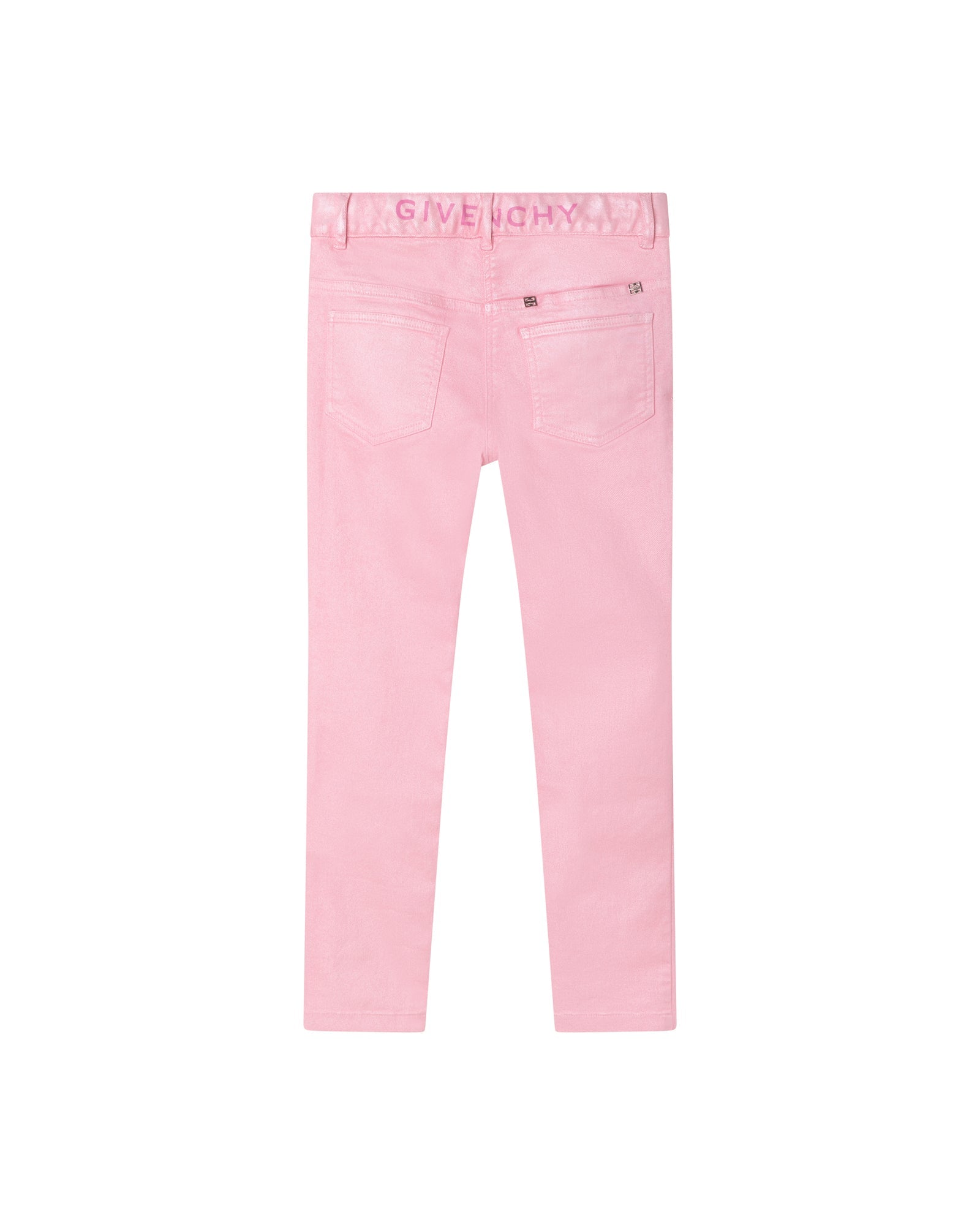 Pantalon en drill ceinturé - Marshmallow