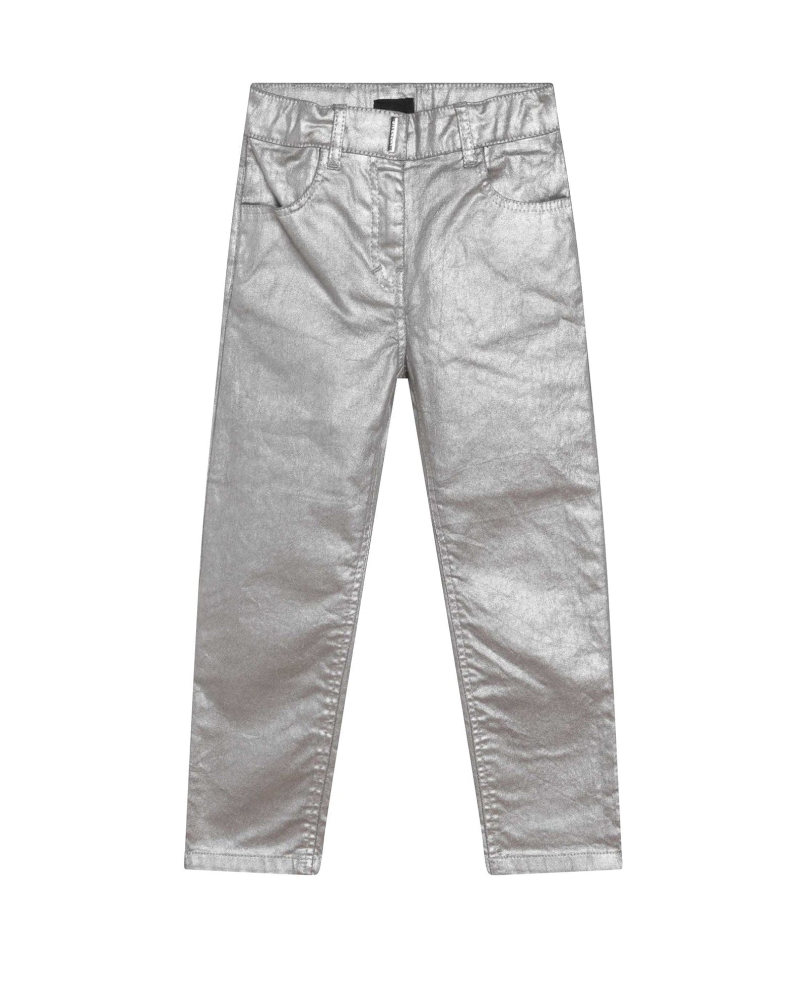 Pantalon en denim pailleté - Silver
