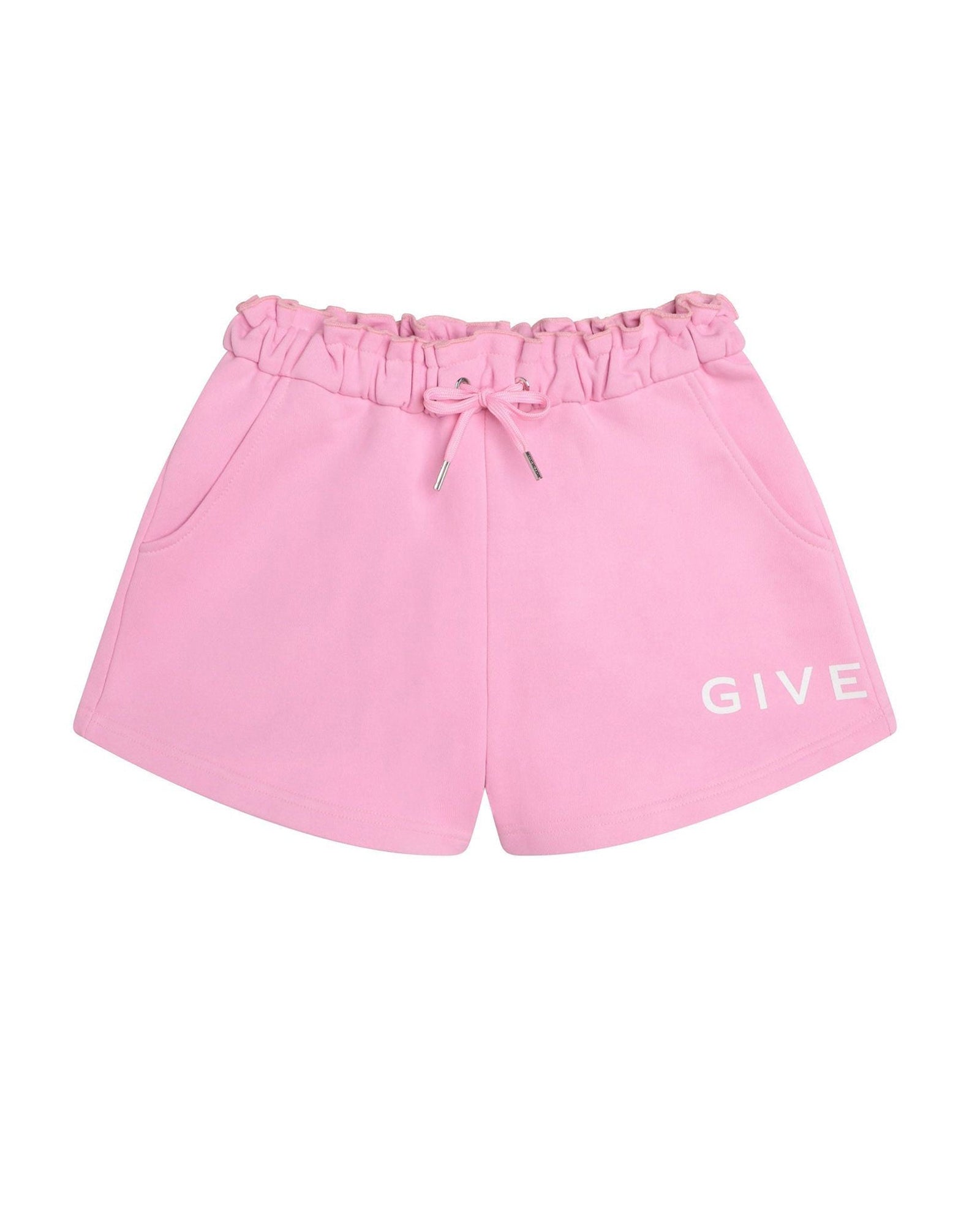 Short en molleton - Rose friandise