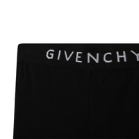 Legging à taille élastique en coton - Black