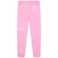 Pantalon liens de serrage en molleton girl - Rose Friandi