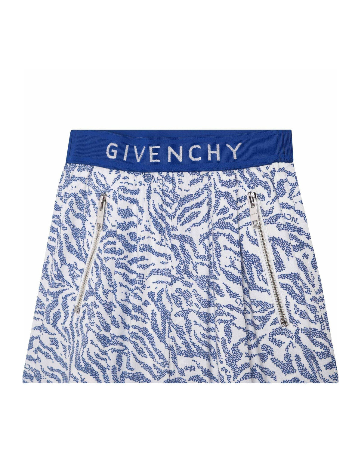 Pantalon évasé à motif zébra en coton - Unique