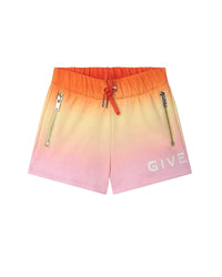 Short en molleton imprimé dégradé - Unique