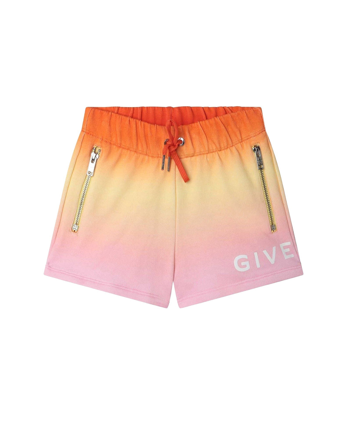 Short en molleton imprimé dégradé - Unique