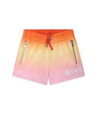 Short en molleton imprimé dégradé - Unique