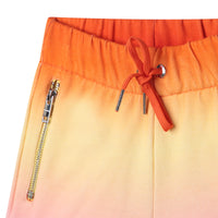 Fleece shorts with gradient print - Unique
