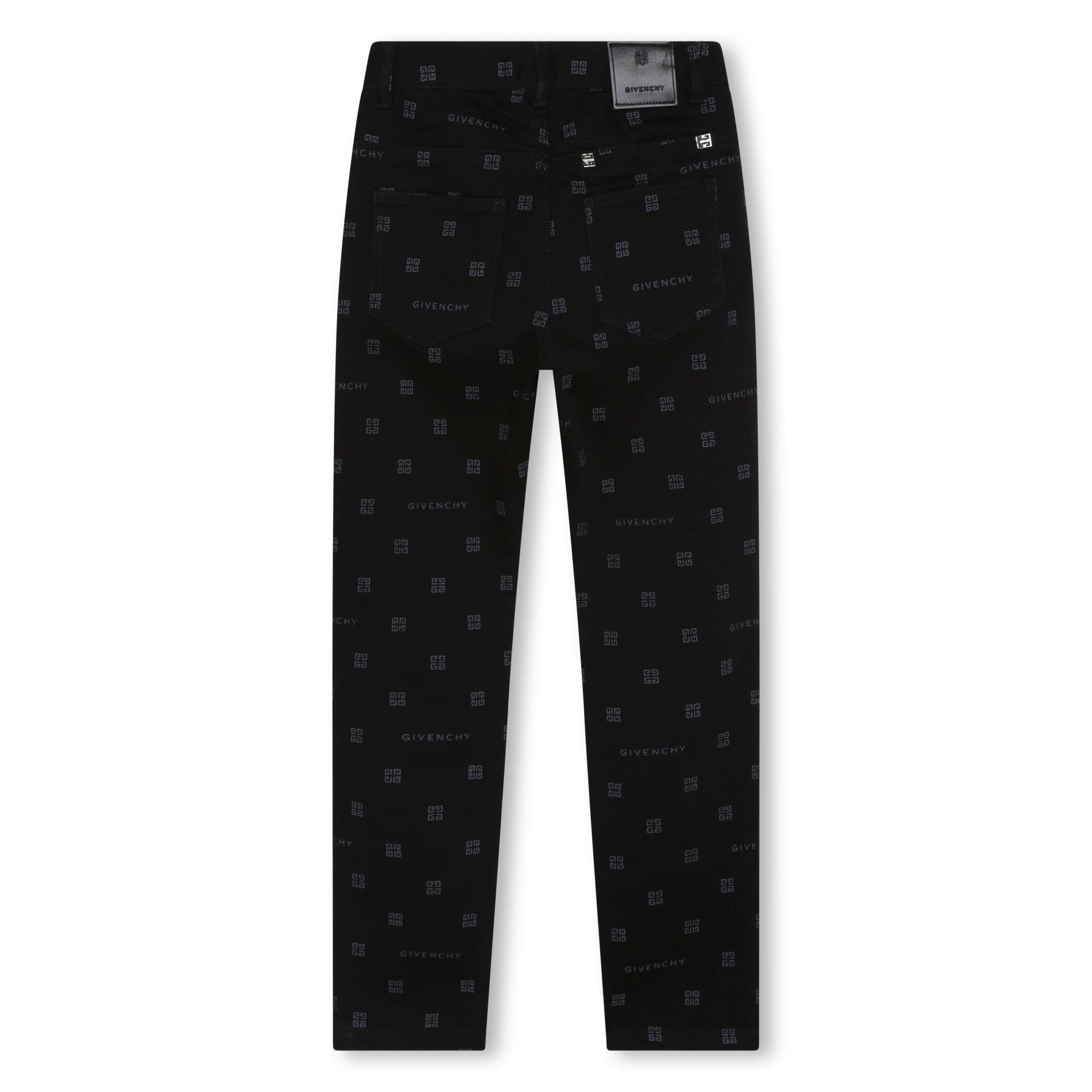 Pantalon à motif en denim - Black