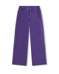 Pantalon large en coton - Dark Purple