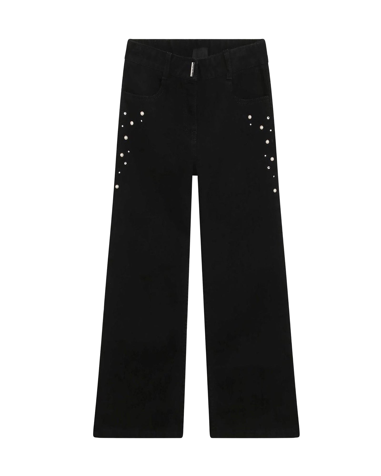 Pantalon large en coton - Denim Black