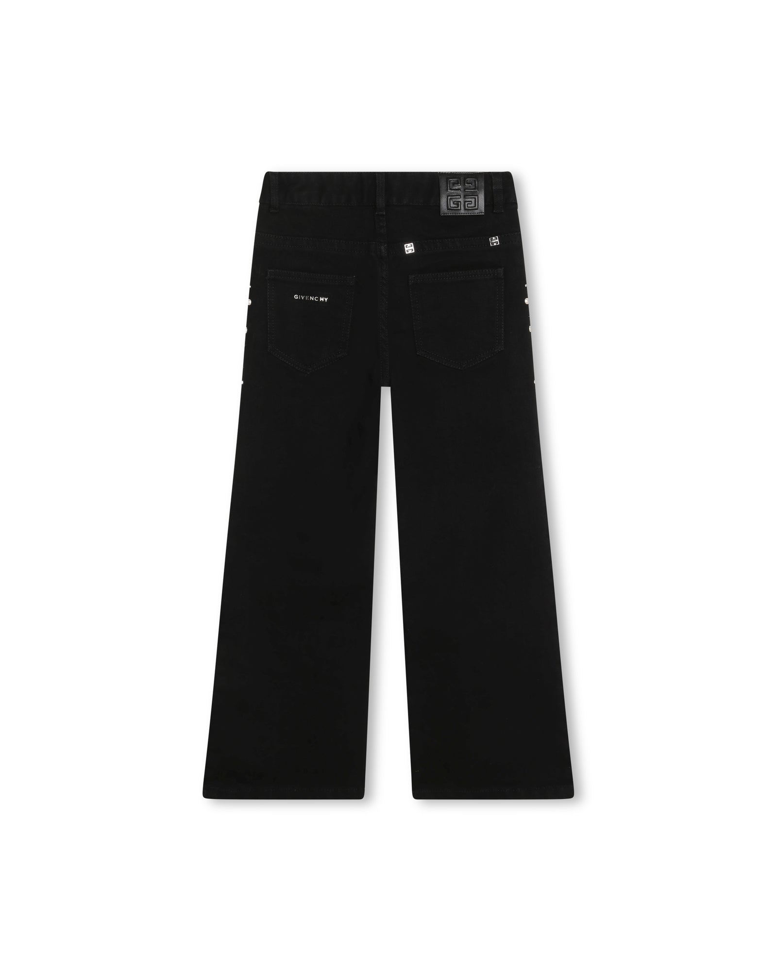 Pantalon large en coton - Denim black
