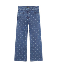 Pantalon large en coton - Stone