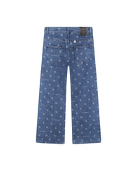 Pantalon large en coton - Stone
