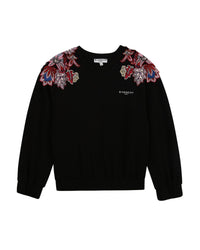 Sweatshirt en maille milano - Black