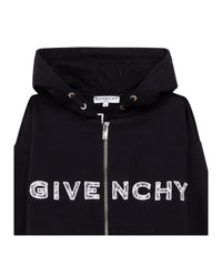 Fleece cardigan - Black