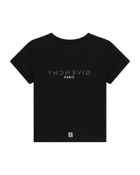 T-shirt in print - Black