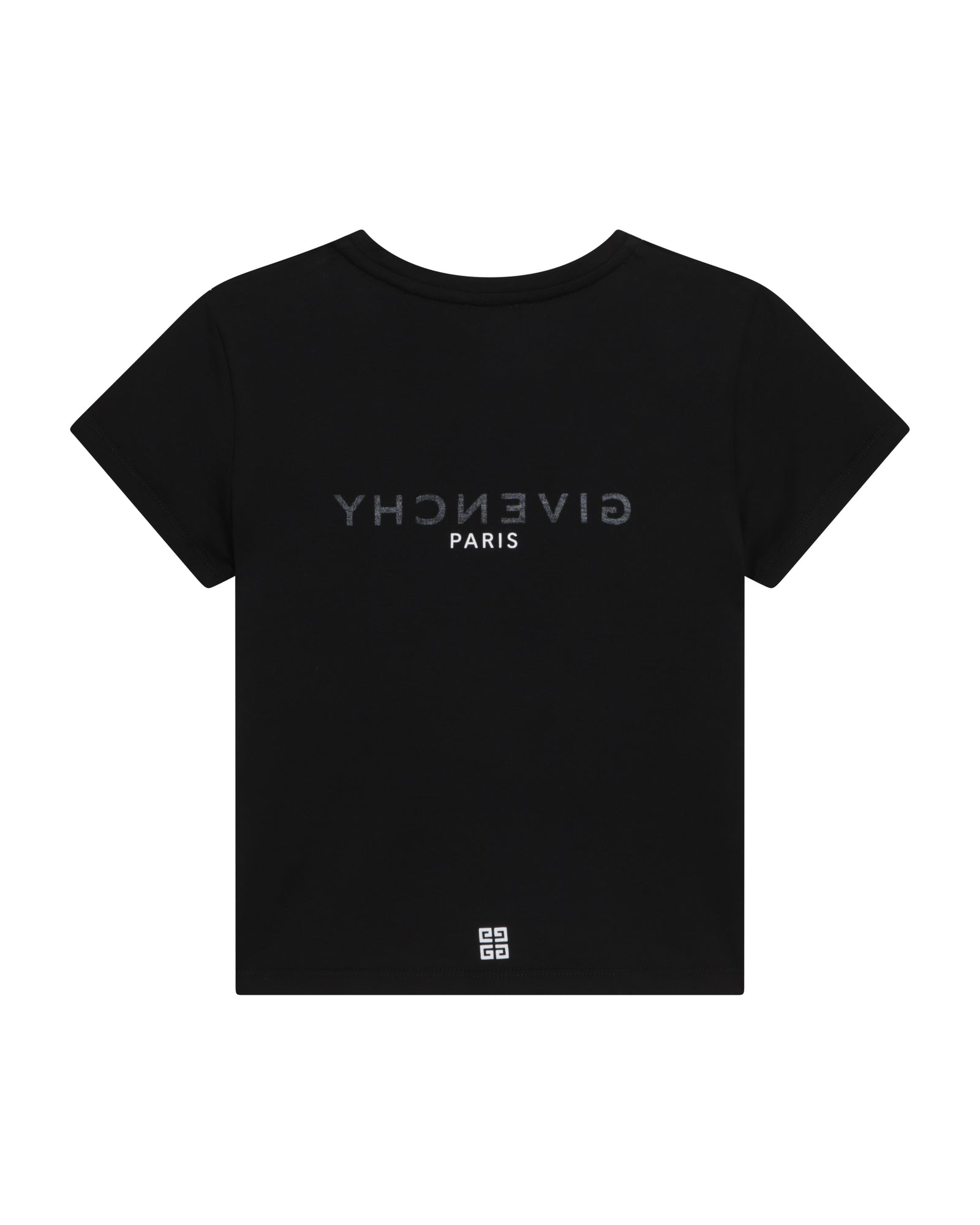 T-shirt in print - Black