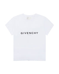 T-Shirt logo en coton - Blanc