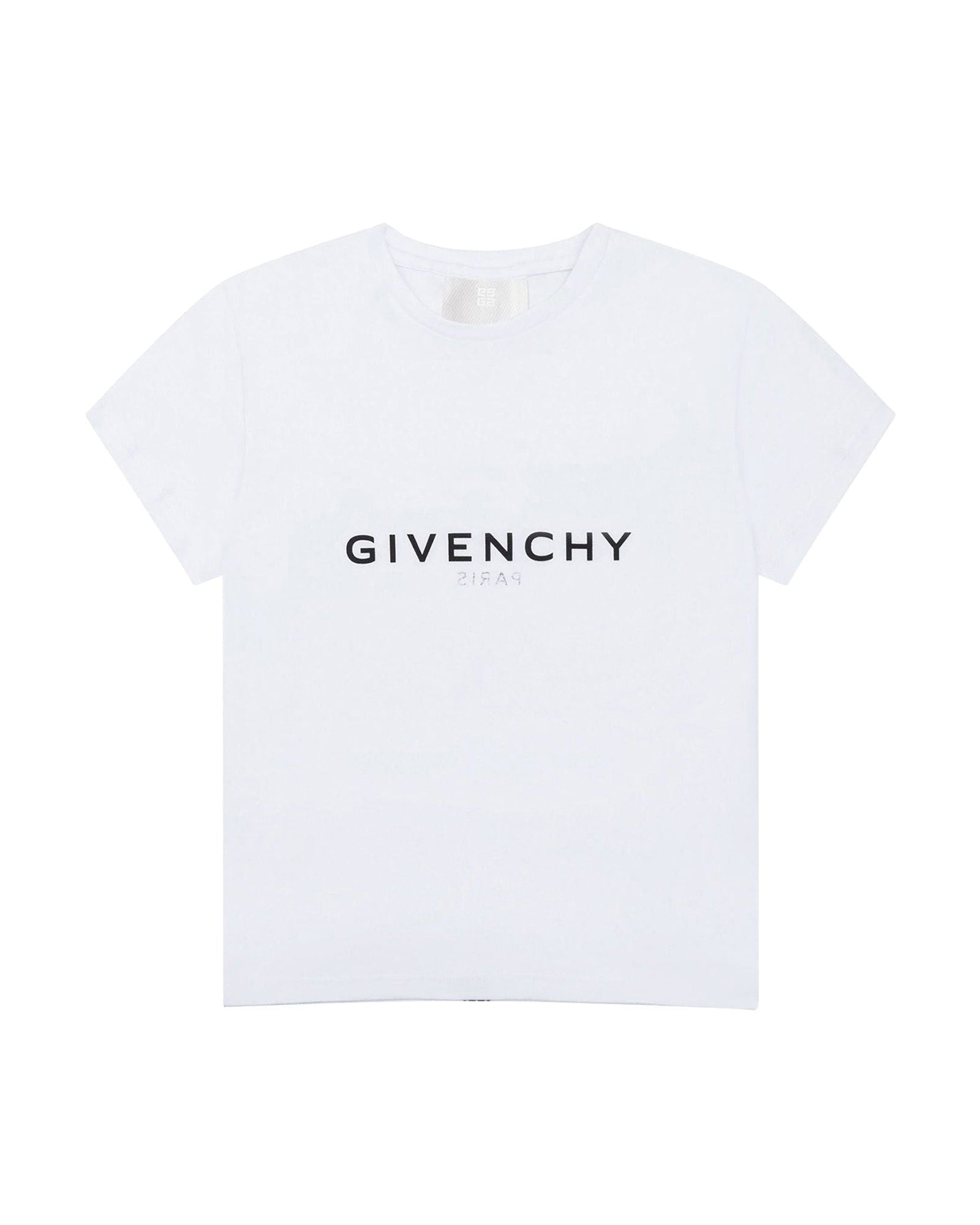 T-Shirt logo en coton - Blanc