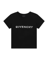 T-shirt with embroidery - Black